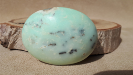 Chrysopraas handsteen