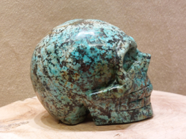 Turkoois human skull
