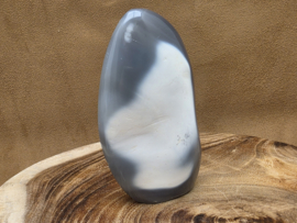 Pinguïn agaat sculptuur