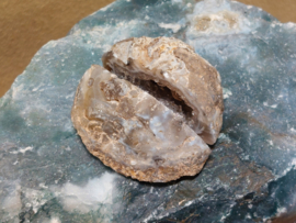 Agaat geode set/paartje