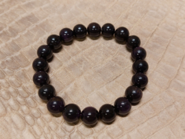 Purpuriet kogelarmband 10 mm