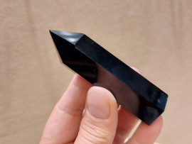 Zwarte obsidiaan punt