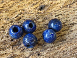Lapis lazuli kraal om aan halsband te maken