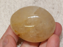 Golden healer of limoniet kwarts handsteen