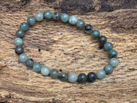 Smaragd armband 6-6.5mm