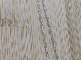 Zilveren ketting 90 cm