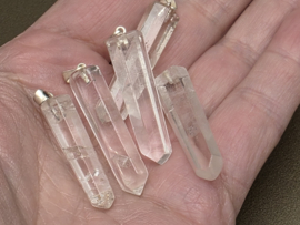 Bergkristal hanger punt