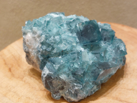 Fluoriet cluster uit Madagaskar, UV gevoelig