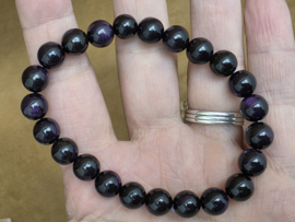 Purpuriet armband 8 mm