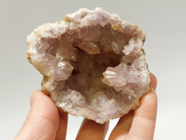 Roze amethist cluster