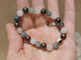 Back to school combinatie kogelarmband 8 mm
