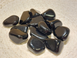 Zwarte obsidiaan knuffelsteen