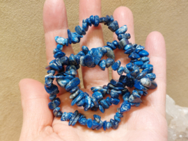 Lapis lazuli splitarmband