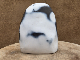 Pinguïn agaat sculptuur