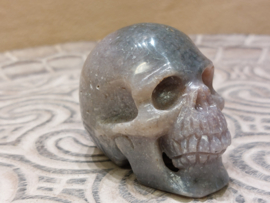 Druif agaat of grape agaat human skull