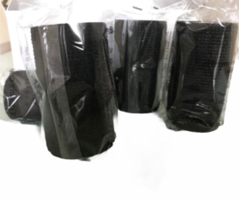 Zelf-adhesive zwarte elastic bandages