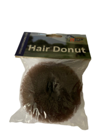 Hair donut bruin