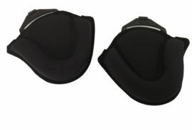 Nieuwe oorwarmers (ohrpads) voor Casco Champ helmen. Universeel.