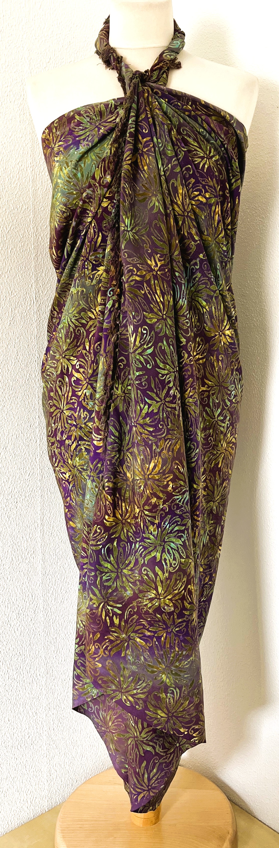 Dubbel batik sarong XL.