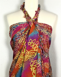 Dubbel batik sarong XL.