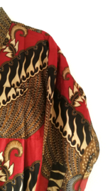 Authentieke Balinese batik blouse. Jumbo. Maten 60/62/68/70.