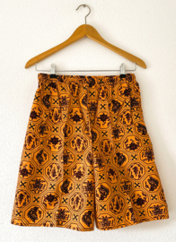 Batik herenshort. Maat 44/46.