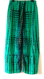 Broek 'tie dye'. Maat 38.