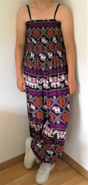 Jumpsuit 'Elephant Dream'. Maat 36 t/m 42.