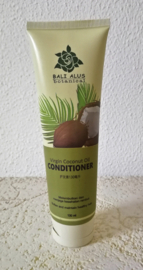 Haarconditioner op basis van Virgin Coconut Oil. Van Bali Alus. tube van 130 ml. Perfecte combi met de Gardenia shampoo.