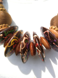 Bohemian ketting 'African Style'.