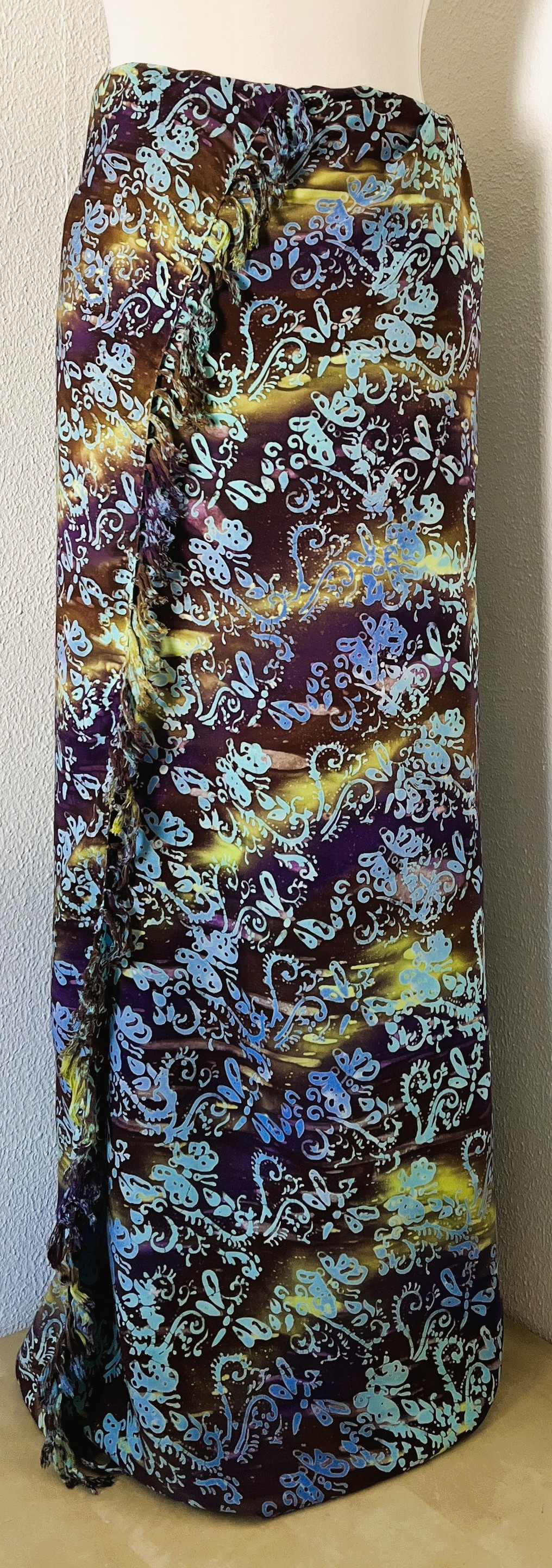 Dubbel batik sarong XL.
