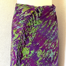 Dubbel batik sarong.