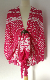 Sarong vest olifant. Symbool van  kracht, heilige wijsheid en onsterflijkheid.  100% Rayon, met sarong knoop.