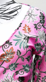 Wikkelvestje van microsilk, authentieke Balinese batik.