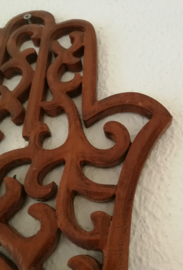 Hamsa hand. Balinees handwerk. 30x20 cm.