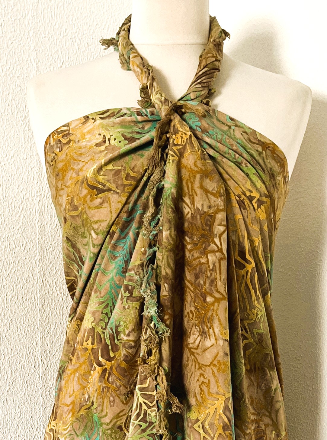 Dubbel batik sarong XL.