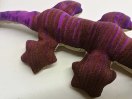 Gekko zwaarte knuffeltje XS.