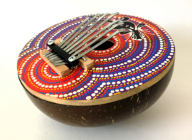 Authentieke Balinese kalimba/duimpiano 'gekko'.