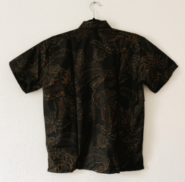 Authentieke Balinese batik kinderblouse. Maat 98 t/m 176.