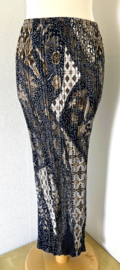 Batik uit Java. Authentieke rok plissé. Maat 38 t/m 42.