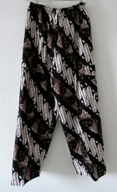 Authentieke Javaanse batik broek. Maat 42.