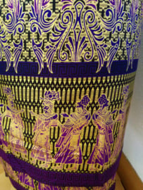 Authentieke Balinese ceremonie sarong. 190 X 115 cm Wasbaar op 30 graden.