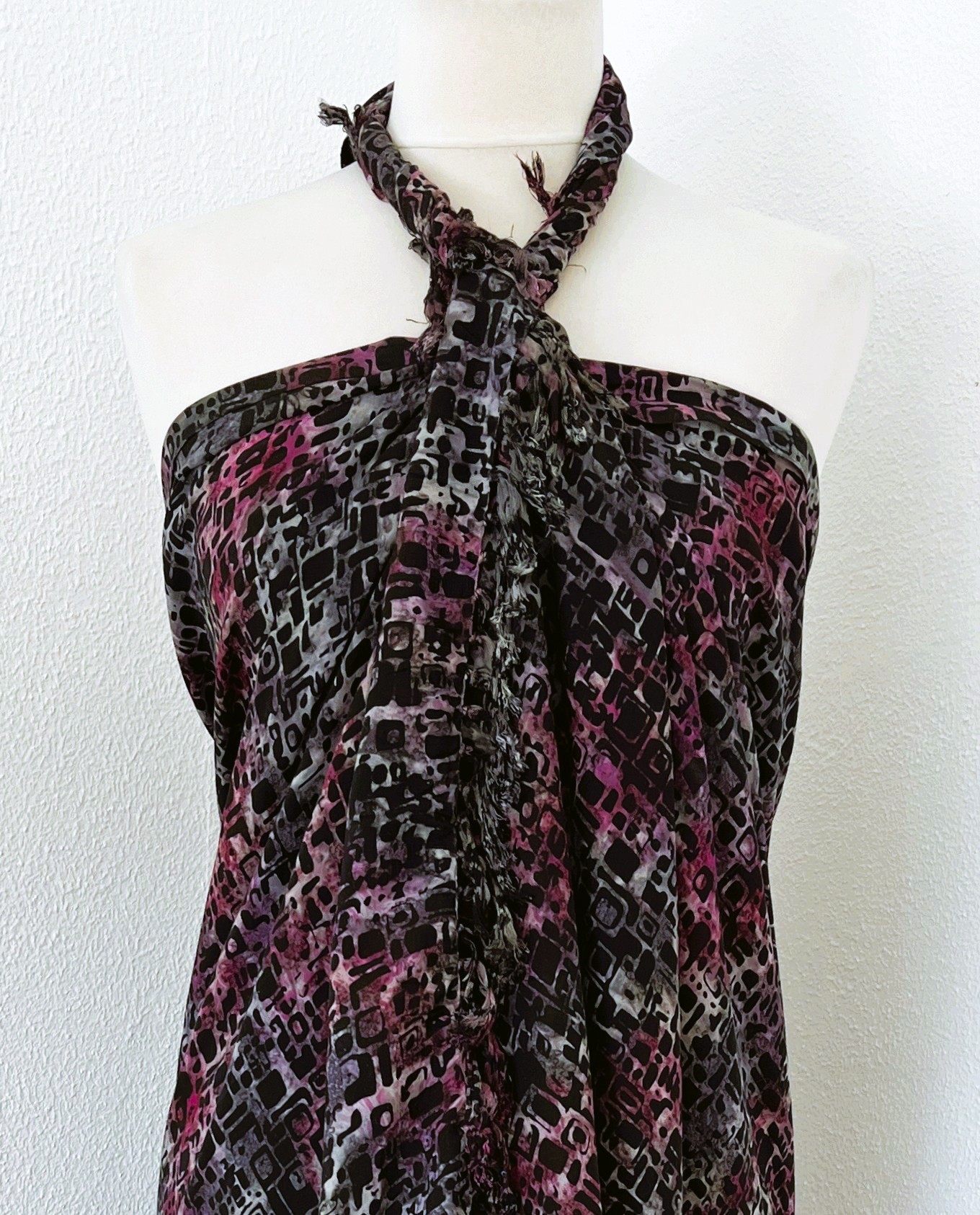 Dubbel batik sarong XL.