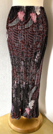 Batik uit Java. Authentieke rok plissé. Maatbereik 36 t/m 40.