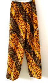 Authentieke Javaanse batik broek. Maat 36/38.