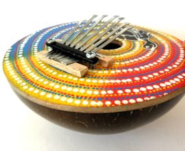 Authentieke Balinese kalimba/duimpiano. 'schildpad'.