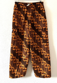 Authentieke Javaanse batik broek. Maat 42.