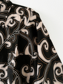 Authentieke Balinese batik blouse/overhemd. Maat 58 t/m 74.