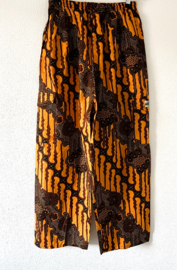 Authentieke Javaanse batik broek. Maat 44.