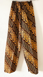 Authentieke Javaanse batik broek. Maat 122.